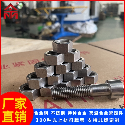 上海亚螺生产特殊精密紧固件：1.4541/06Cr18Ni11Ti/ASTM321/ UNS S32100/螺栓/螺母